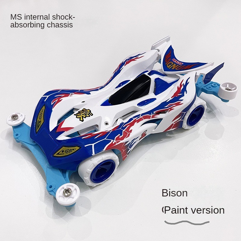 Tamiya รถทามิย่า มอเตอร์แรงๆ รถDash ของเล่นเด็กราคาถูก Mini 4WD รถราง ของเล่นประกอบ - รูปที่ 6