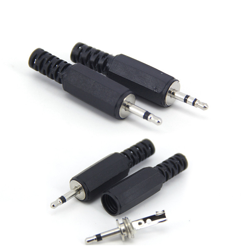 Diy Audio 2.5mm Male jack 2 3 pole 2.5 Mono Stereo Plug หัวปลั๊ก TH6L2