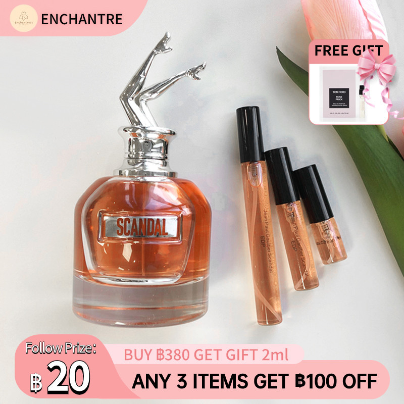 【สปอตสินค้า】น้ําหอมแท้ Jean Paul Gaultier Scandal EDP 2ml/5ml/10ml น้ําหอมจิ๋วแท้ น้ําหอมยกขา perfume