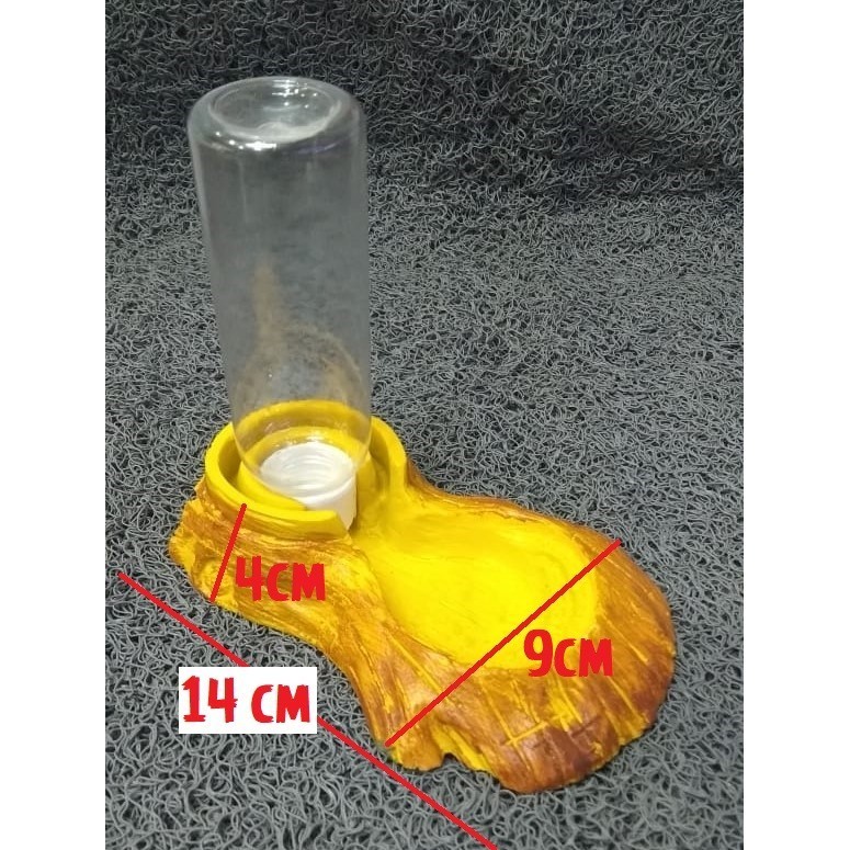 ตู้กดน้ําจานเต่าดื่ม Place เรซิ่นสีเหลือง NOMOY NS-67 -R