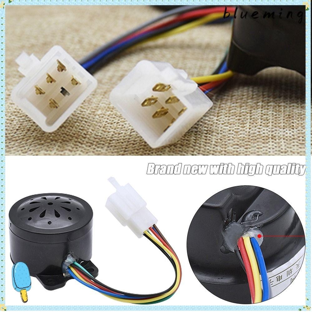 Blueming2 แตรเสียงถอยหลัง กันขโมย 48V60V 3In1 4in1 อุปกรณ์เสริม สําหรับรถจักรยานไฟฟ้า