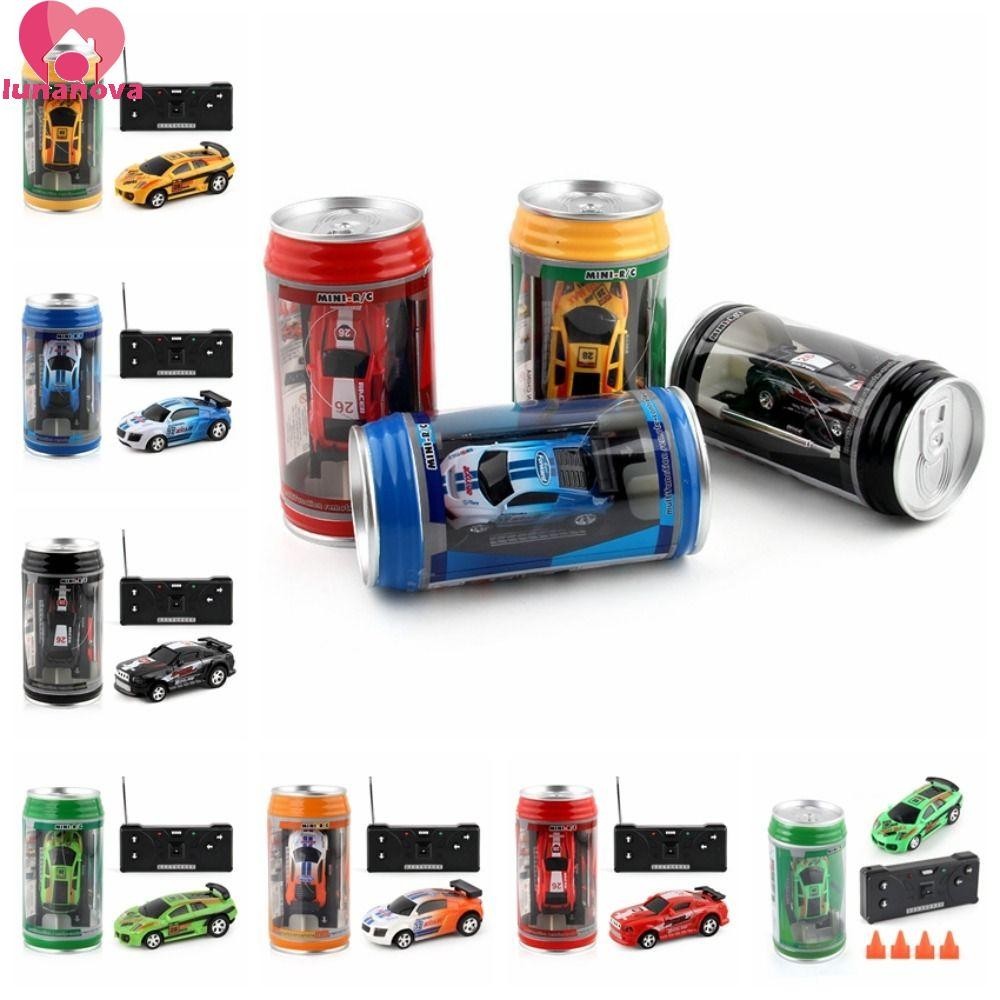 Lunanova 1:45 Mini RC รถ,รีโมทคอนโทรล Mini Mini Racing รถ, PVC กระป๋องไฟฟ้ารุ่นความเร็วสูง Micro Racing ของเล่นเด็กของขวัญ