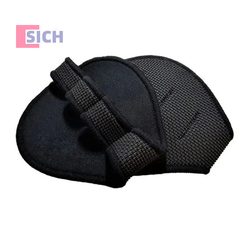 [Sich] คู่ป้องกันฝ่ามือยิมถุงมือออกกําลังกายครึ่งนิ้ว Weightlifg Palm Dumbbell Grip Pads Weightlifg ถุงมือฝึกซ้อมยิมออกกําลังกายใหม่