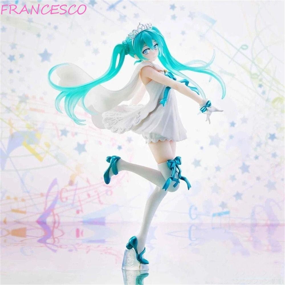 Francesco Virtual Idol นักร้องรูป, 15th Anniversary PVC รูป Hatsune Miku, โมเดลของเล่นสองมิติ 21 ซม.