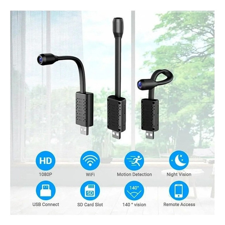 กล้องจิ๋ว Usb Wifi Recording Audio Premium Discreet ใหม่คุณภาพดีเยี่ยม