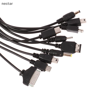 Tar 1 PC 10 In 1 Micro USB Multi Pin Cable Charger Universal USB Adapter Cable Data Wire Wire Data Transfer Cable N