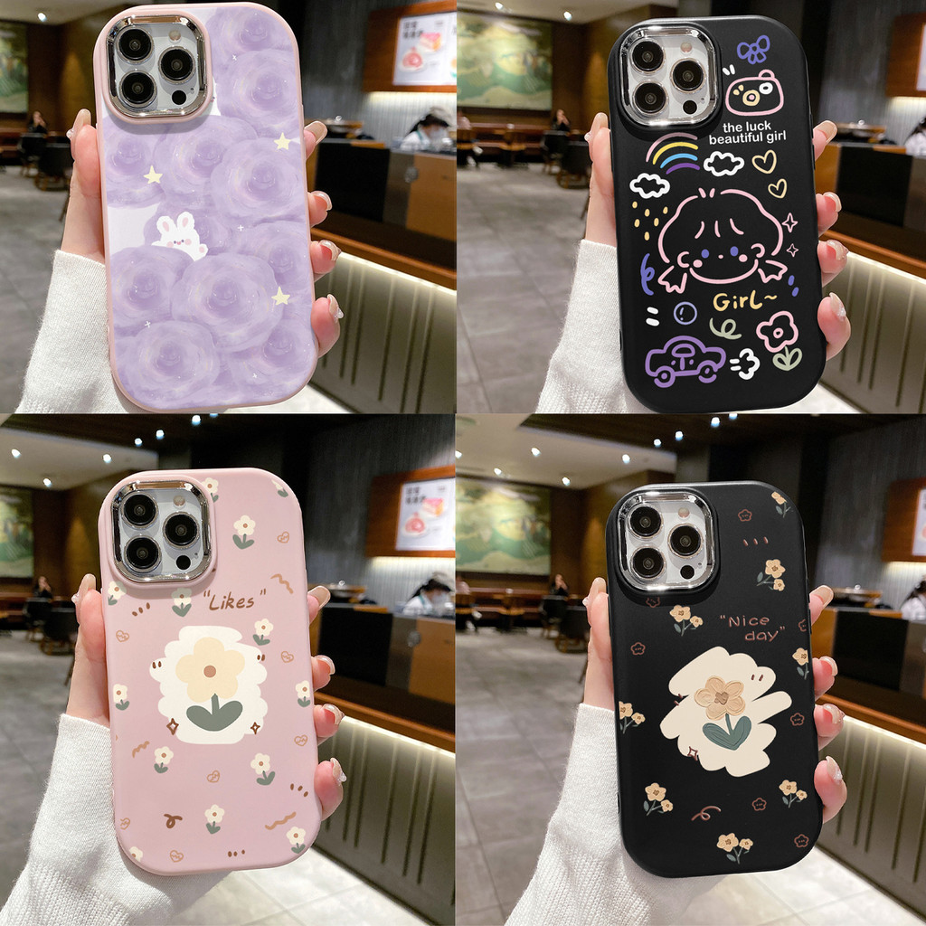 ส่งจากไทย เคสโทรศัพท์มือถือนิ่ม เคสไอโฟน กันกระแทก สําหรับ IPhone 11 12 13 14 15 PRO MAX 6 7 6S 8 14 15 Plus เคส iPhone