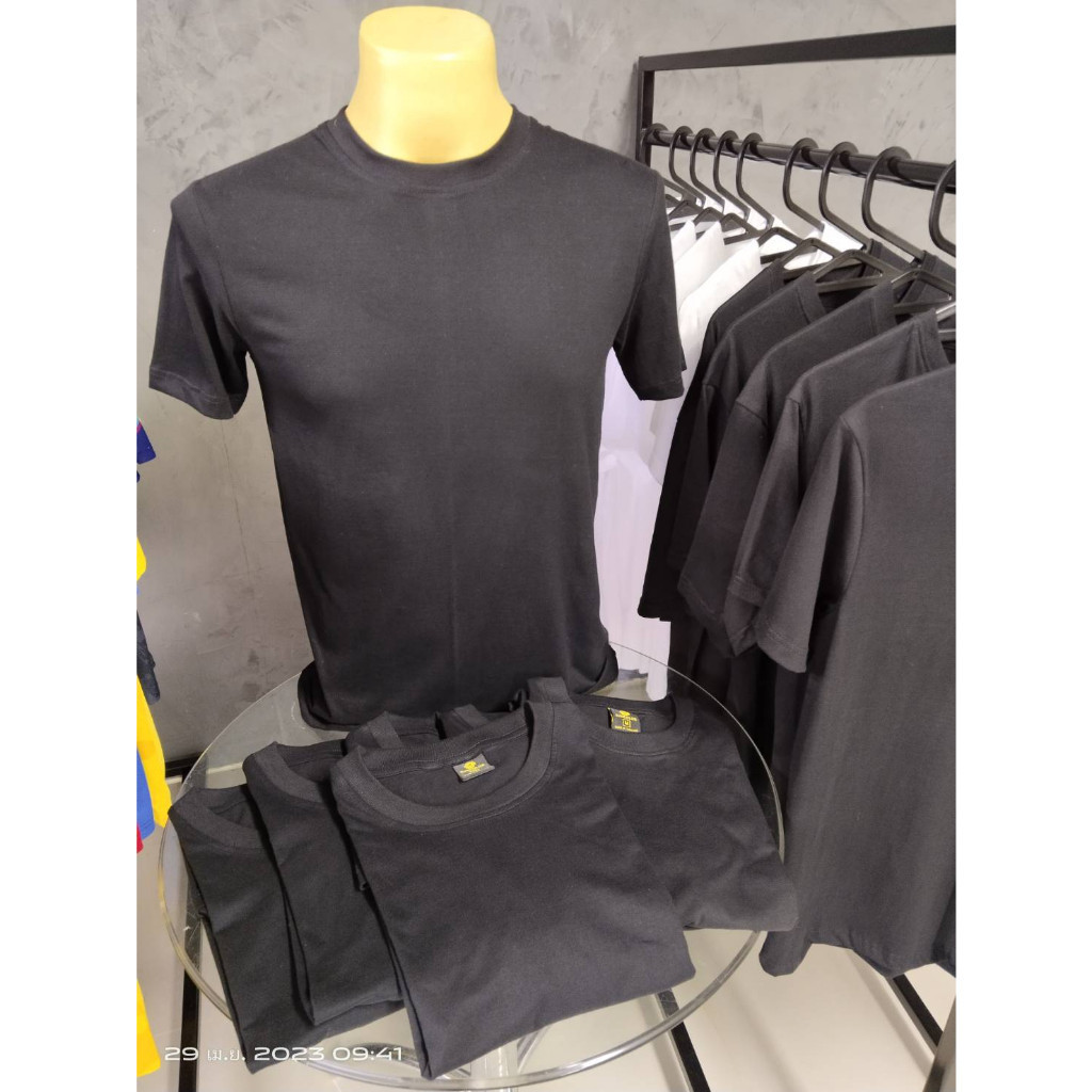 A049 เสื้อยืดคอกลม ผ้าคอลตอน100% เบอร์ 32 ผ้าหนานุ่ม ใส่สบาย S M L XL 2XL 3XL