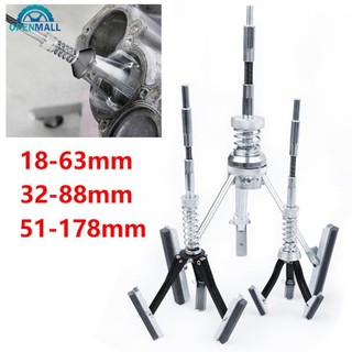 OPENMALL Steel Three-jaw Cylinder Sander Inner Diameter Grinder Car Engine Brake Cylinder Bore Hone Tool Flexible Shaft Honing 18-63mm N2V8