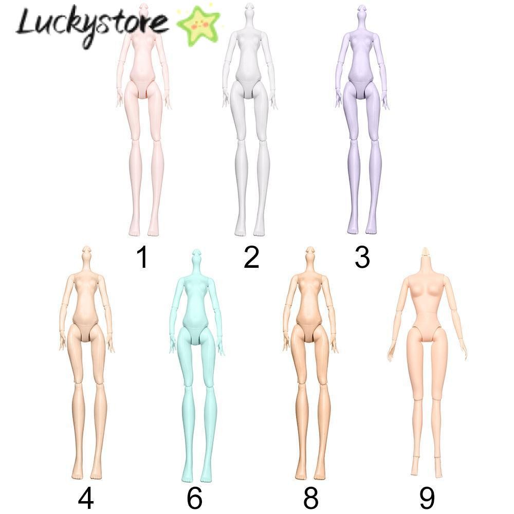 Lucky ใหม่ ตุ๊กตาแอฟริกันนู้ด BJD 1/6 30 ซม. ข้อต่อขยับได้ 12/14 อุปกรณ์เสริม สําหรับเด็กผู้หญิง ผู้ชาย
