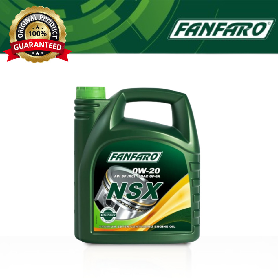 FF6724-4 (MADE IN GERMANY) FANFARO 0W20 NSX น้ํามันเครื่องสังเคราะห์แท้ 4L