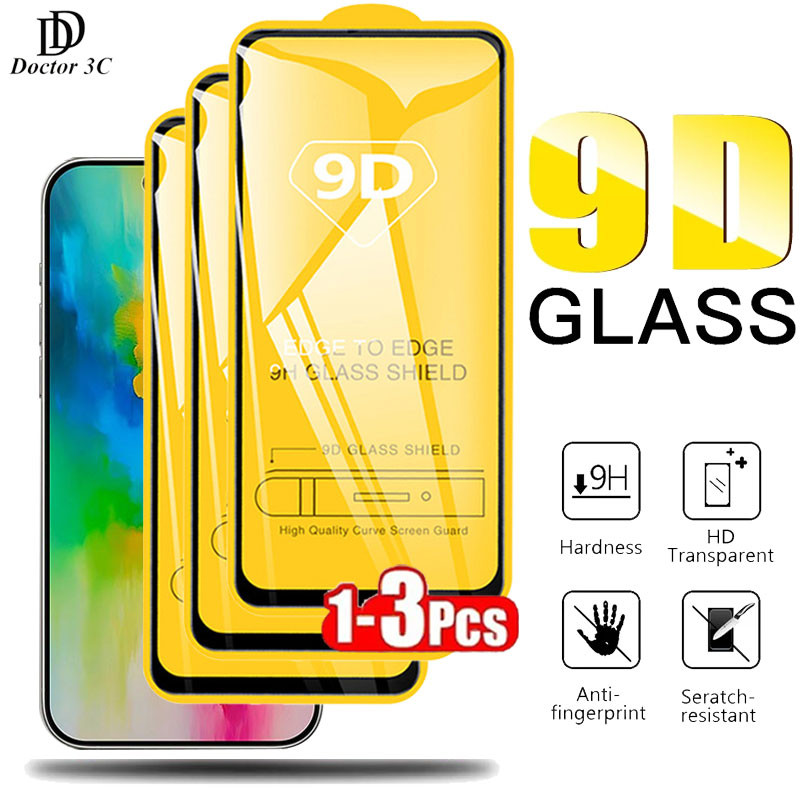 9D ฟิล์มกระจก เต็มจอ iPhone 16 15 14 13 12 11 Pro X Xs Max Xr 7 8 6 6s Plus 5G 4G 2024