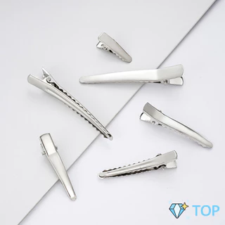 กิ๊บปากเป็ด วัสดุโลหะ อุปกรณ์เสริม DIY อุปกรณ์ร้านทำผม Hair Clips