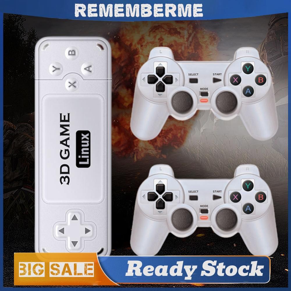 Y6 Retro Video Game Stick Emuelec4.3 ของขวัญหลายภาษาสําหรับเด็กและผู้ใหญ่