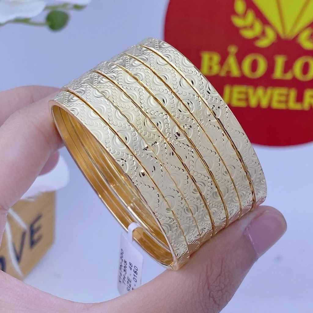 สร้อยข้อมือผู้หญิง Vip 1 Gold Plated Ximen เข็มกลัดลิ้นหรูหราและทนทาน