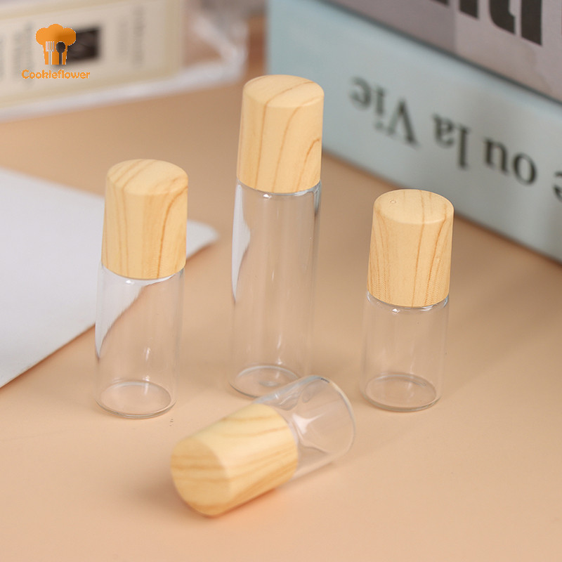 Ckfr 1/2/3/5 ml ม้วนบนขวดรีฟิลแก้วเปล่า s Vials ใหม่