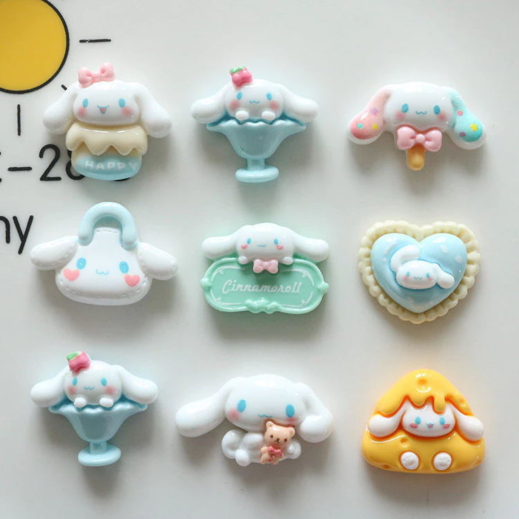 เงาน่ารักสุนัขการ์ตูน DIY ทำเองเคสโทรศัพท์เชือกผมกิ๊บติดผมเครื่องประดับเรซิ่นอุปกรณ์เสริมขายส่งเหนือ13