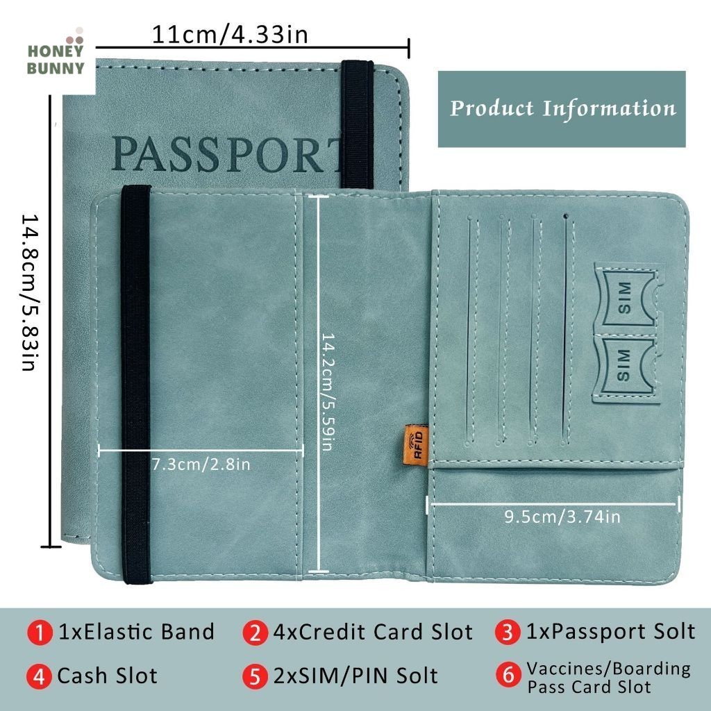 ที่ใส่พาสปอต Passport พาสปอต แบบหนังและแบบใส ป้องกันฝุ่น สิ่งสกปรก พร้อมส่งจากประเทศไทย