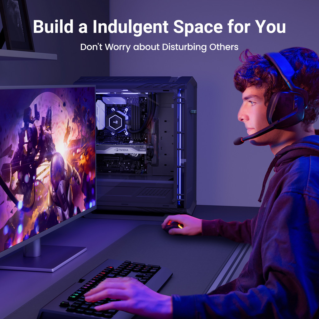 Ugreen USB C Bluetooth 5.3 เครื่องส่งสัญญาณ aptX SBC aptX AD HD Dongle Adapter สําหรับแล็ปท็อป PS5 - รูปที่ 5