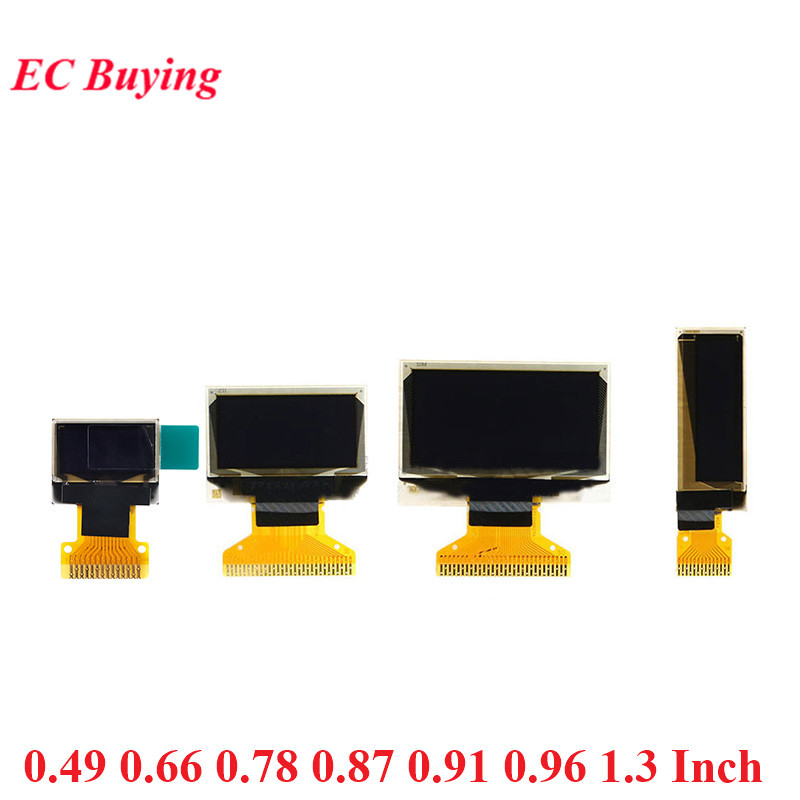 0.49 "0.66" 0.42 0.78 "0.87" 0.91" 0.96" 1.3" นิ้วจอแสดงผล OLED โมดูลหน้าจอ LCD 0.91 1.3 128x32 128X64 SSD1306 SH1106