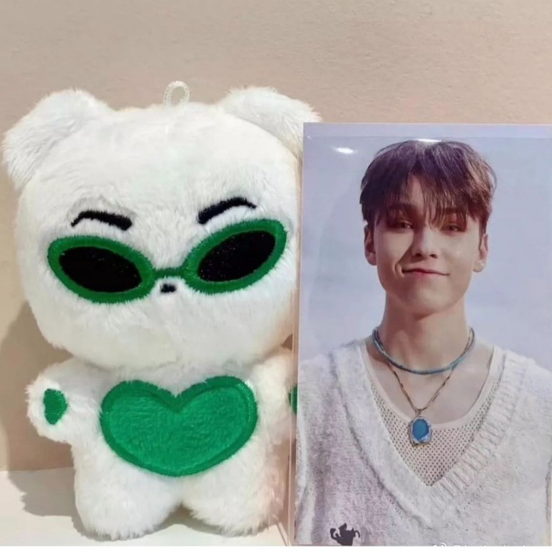 Kpop Seventeen VERNON ลูกแมวตุ๊กตาพวงกุญแจ Gourity ตุ๊กตาจี้ตุ๊กตา