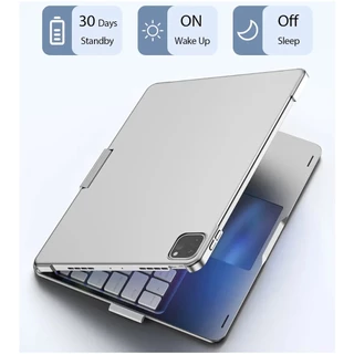 360° Rotatable Backlit แป้นพิมพ์สําหรับ iPad mini 6 7 Air 7 8 11 13 M3 M4 10 11th A16 10.9 2025 Pro 11 13 M4 2024 Air 4 5 Pro 11 12.9 2018-2022 Air 6 11 13 M2 สมาร์ท เคสคีย์บอร์ด