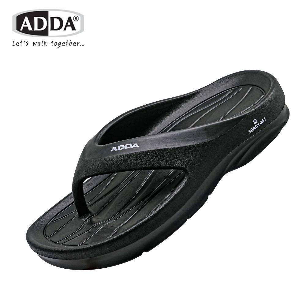 ใหม่ ADDA รองเท้าแตะ รองเท้าลำลอง แบบหนีบ สำหรับผู้ชาย รุ่น 59A01-M1 (ไซส์ 7-10) พร้อมส่งด่วน