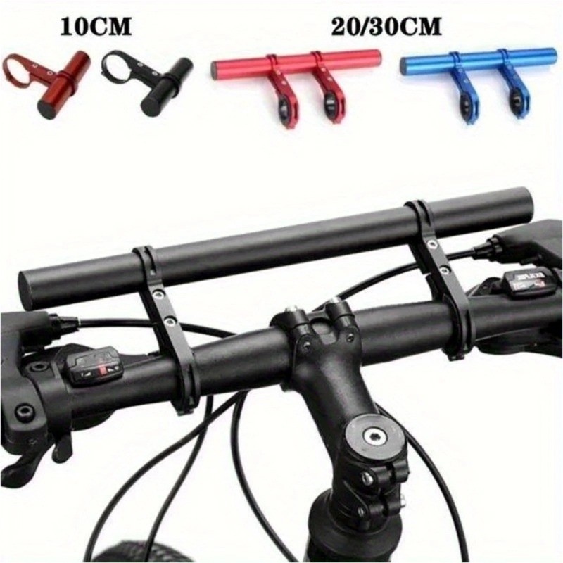 10/20/30 ซม.จักรยานHandlebar Extended Bracket MTBไฟหน้าMount Extented Barแผนที่จักรยานเสือภูเขาHandlebar Extender Rackอะไหล่