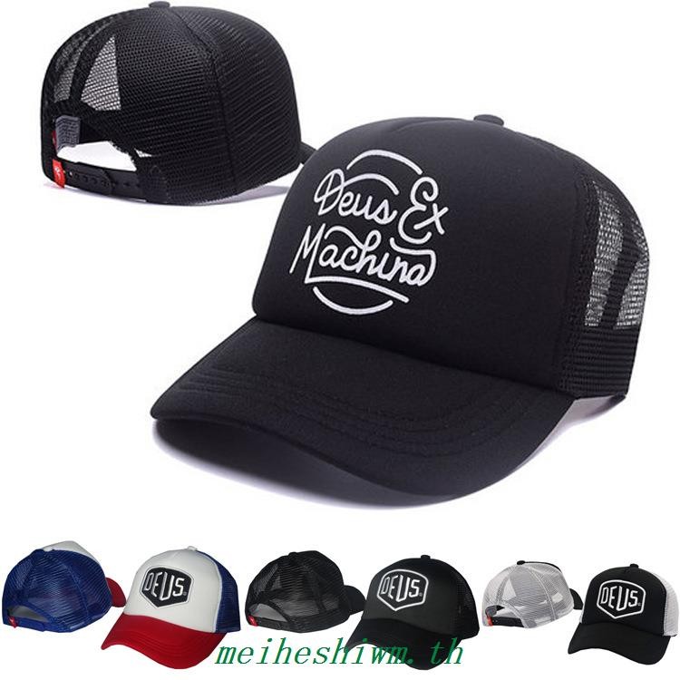 หมวกเบสบอล ลาย Deus Ex Machina Baylands Trucker Snapback สําหรับขี่รถจักรยานยนต์ 2022