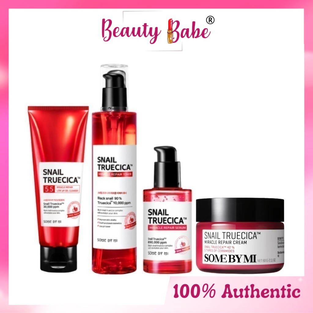 Some By Mi Snail Truecica Skin Care Set [Beauty Babe]