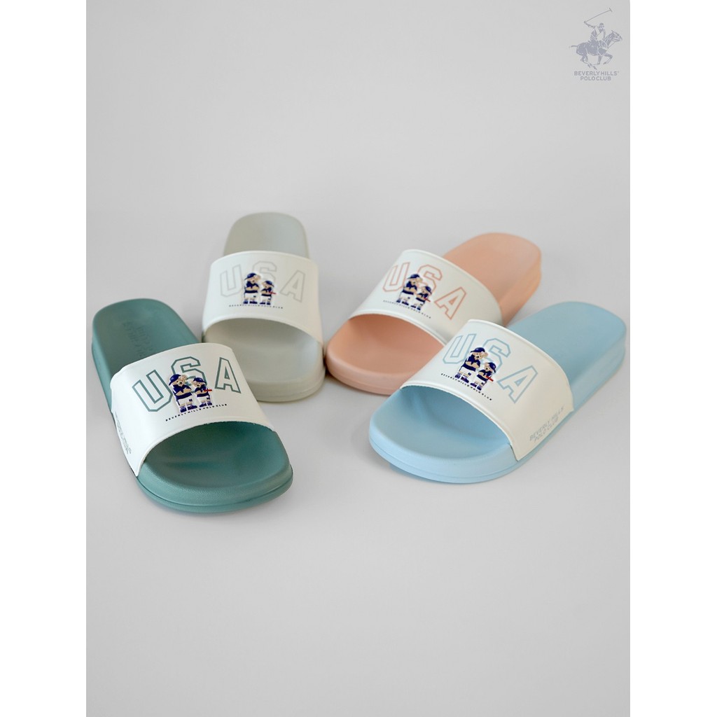 BEVERLY HILLS POLO CLUB New Collection!! รองเท้าแตะสวม รุ่น LAS3B28 สำหรับคุณผู้หญิง
