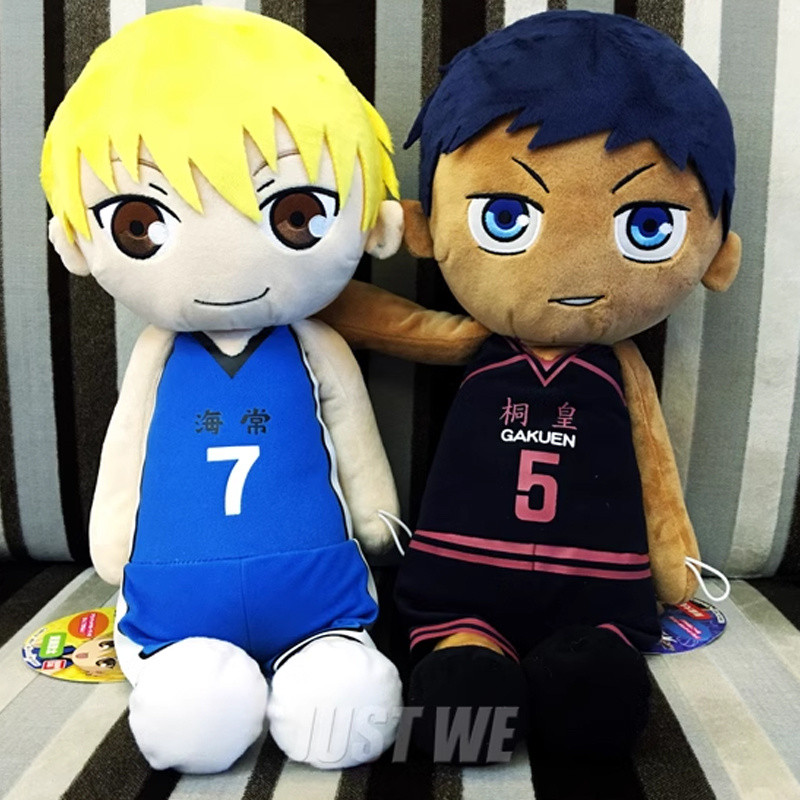 ของแท้ญี่ปุ่น BANDAI BANDAI Kurokos Basketball Merchanded Plush Doll Aotomi Aoko Aokawa Doll