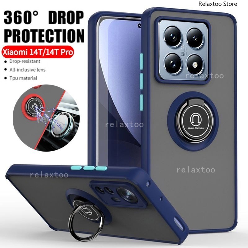 ปลอกสําหรับ Xiaomi14 Xiaomi 14T Pro 14TPro 14 Ultra 14Ultra Xiaomi14TPro Xiaomi14Ultra 5G Matteโปร่ง