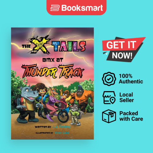 X-tails BMX ที่ Thunder Track โดย Fielding, LA องค์กร X-Tails ฮาร์ดแบ็ค 9781928199014