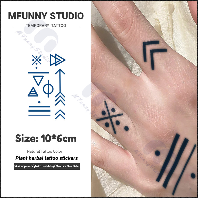 【MF Magic Tattoo】รอยสักมายากล แทททูรอยสักกันน้ำ รอยสักชั่วคราว รอยสัก สักแขน สักข้อมือ