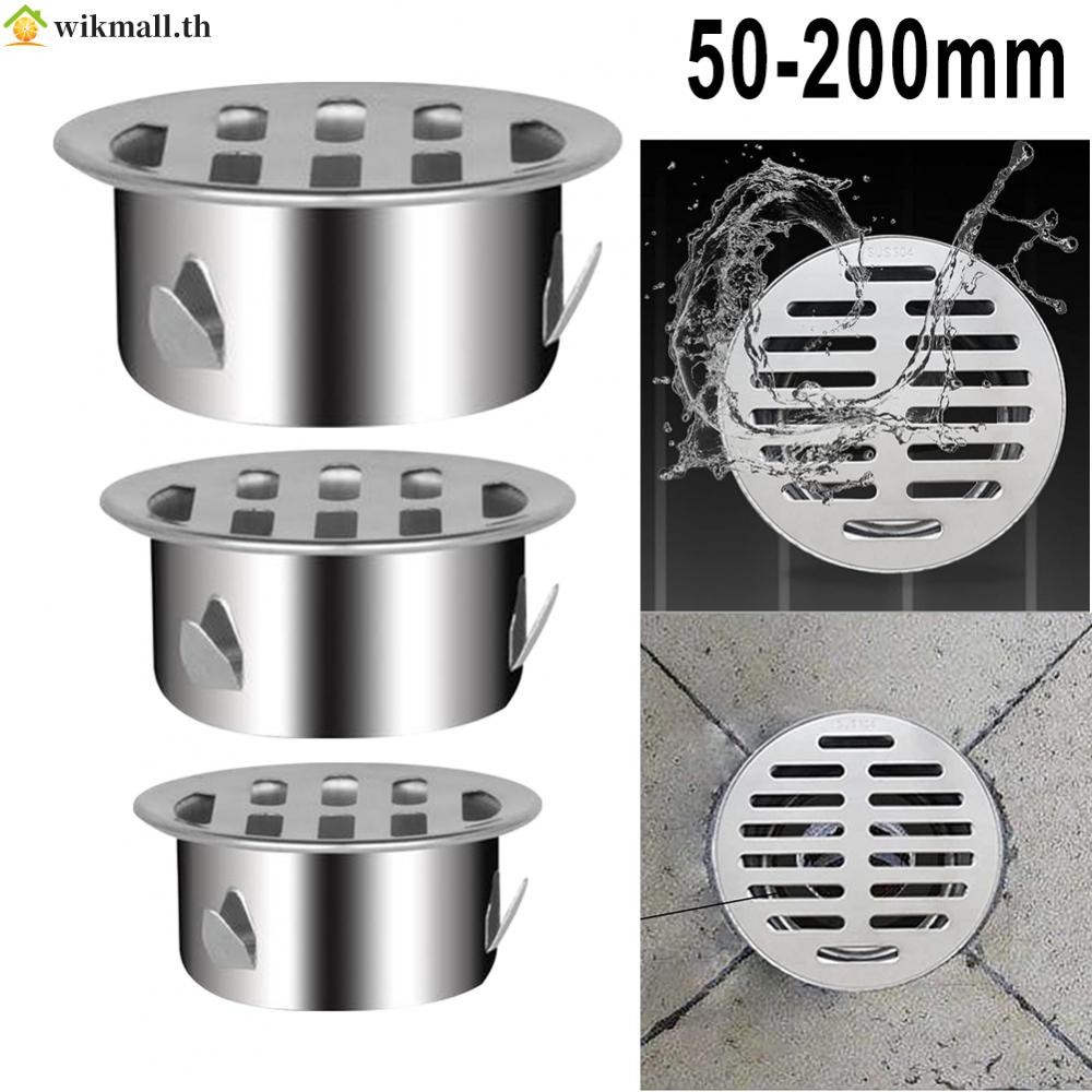 【WIK】304 Stainless Steel Roof Patio Drain Cover for Large Displacement Drainage