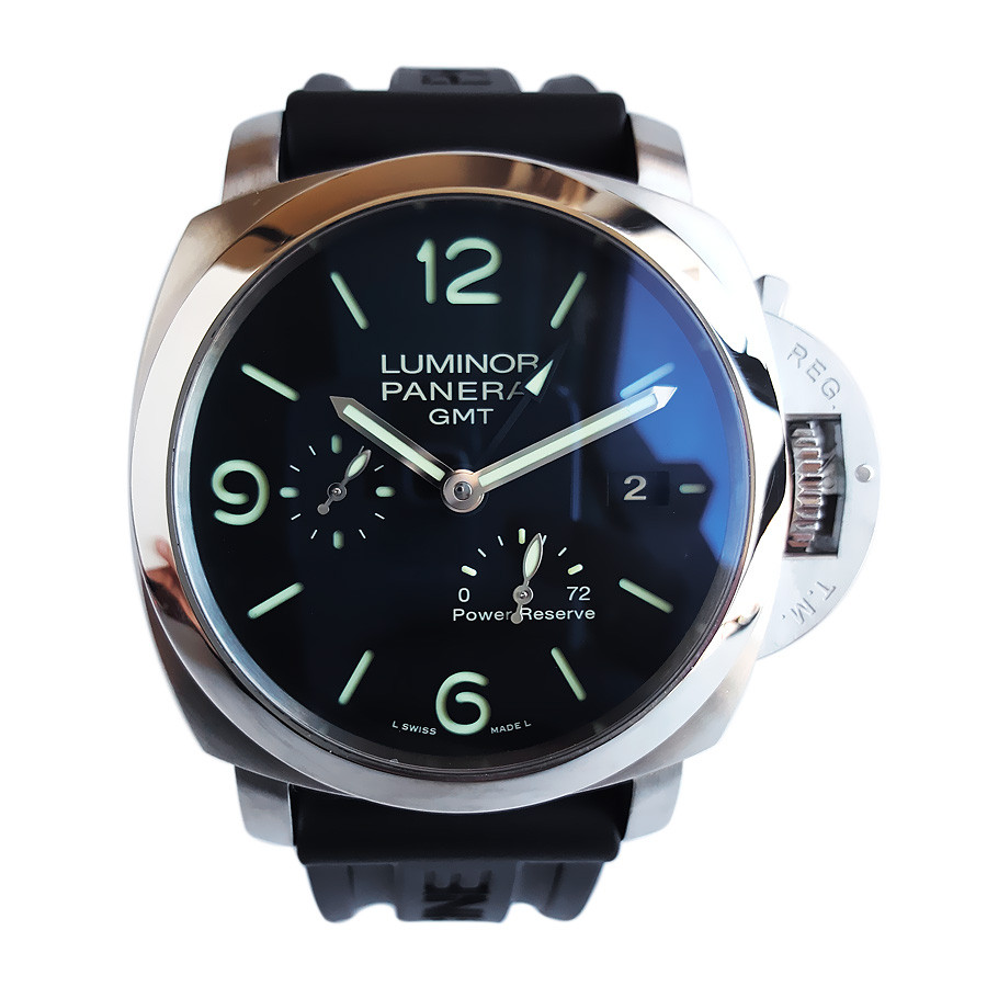 Panerai LUMINOR1950 Series นาฬิกากลไกอัตโนมัติผู้ชายนาฬิกาข้อมือแท้ PAM00321