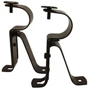 อุปกรณ์ ตกแต่งบ้าน Chic ขาจับราวม่านขายึดรางม่านอุปกรณ์ผ้าม่าน 1 ชั้น ขนาด 26-28 มม. สำหรับรางม่าน ราวม่าน เหล็กหนาอย่างดี ราคาถูก