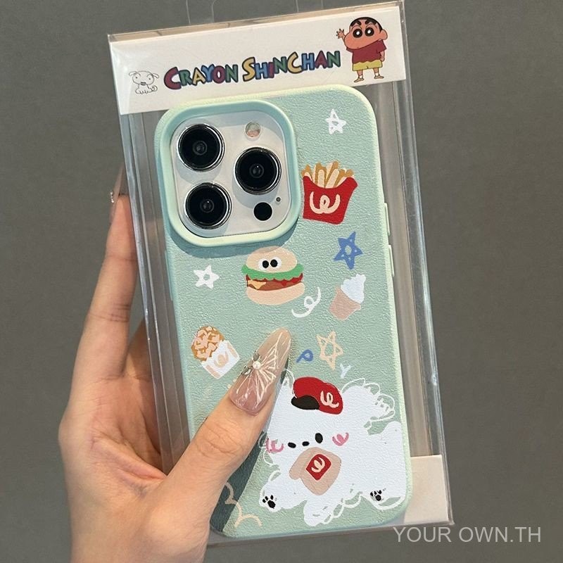 เฟรนช์ฟรายส์เคสโทรศัพท์มือถือ iPhone น่ารักและมีสไตล์สำหรับ iPhone รุ่น Q ที่น่าสนใจสำหรับ iPhone 11, 12, 13, 14และรุ่นอื่นๆ