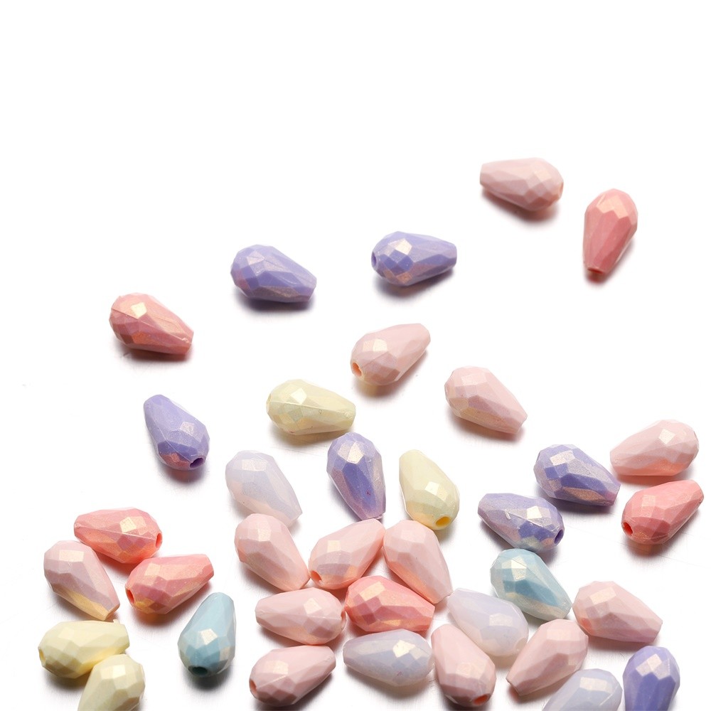 St. kunkka 10-100 ชิ้นอะคริลิคผสมลูกปัด Macaron สีรอบลูกปัด Symphony ดอกไม้ลูกปัด Faceted ลูกปัดสําหรับ DIY สร้อยข้อมือสร้อยคอทํา - รูปที่ 4