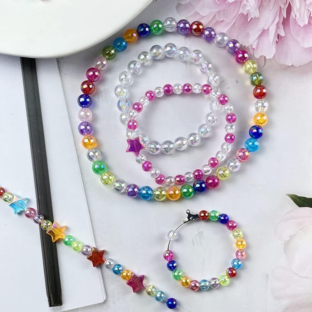 40-200ชิ้น4/6/8มิลลิเมตร เกี่ยวกับ สีเลียนแบบมุกรอบหลวมลูกปัด ทําเอง สร้อยคอสร้อยข้อมือขายส่งสําหรับเครื่องประดับทํา