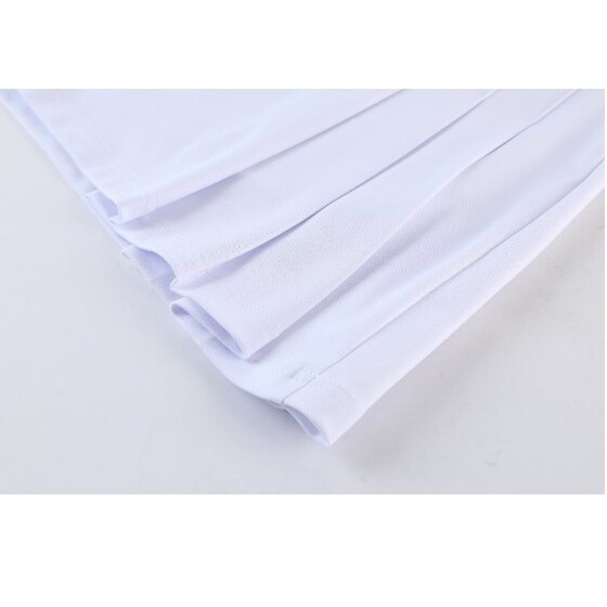 จัดส่ง ภายใน48ชั่วโมง แห้งเร็ว2024ใหม่แบดมินตันแจ็คเก็ตผู้หญิงฤดูร้อนเทนนิสกระโปรงครึ่งตัววิ่งกระโปรงสั้นกีฬากระโปรงกางเกงปลอมสองชิ้น - รูปที่ 5