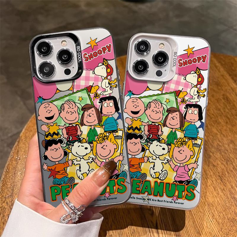 🔥ส่งจากไทย🔥เคสไอโฟน11 เคสไอโฟน 13 14 12 15 16 Pro Max Case For iPhone 7Plus 8+ XS Max XR Cartoon Sno