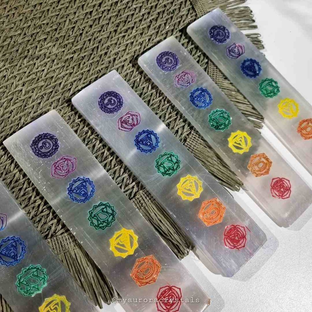 แผ่น Selens Chakra Selens เจ็ดจักร