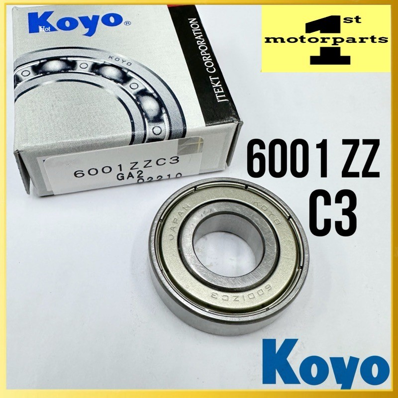 [KOYO] KOYO C3 BEARING 6001 ZZ C3 KOYO