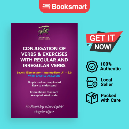 CONJUGATION OF VERBS EXERCISES WITH REGULAR VERBS - ปกอ่อน - อังกฤษ - 9783905936100