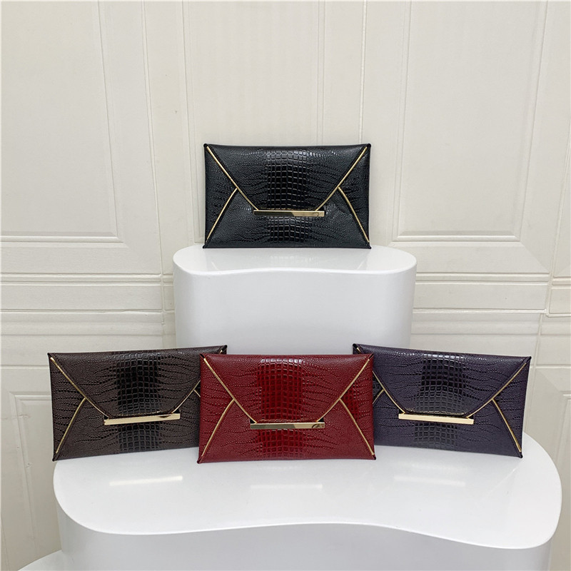 FAKER SOCIETY FAKER SOCIETY กระเป๋าผู้หญิง JMB30009 คลัทช์ผู้หญิง beg tangan กระเป๋าถือผู้หญิง