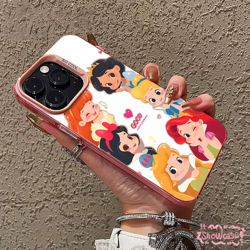ลายการ์ตูนเจ้าหญิงน่ารักแสนสวย เคสOPPO A16 A18 A17 A78 A58 A15 A38 A74 A54 A76 A57 A12 A31 A53 A77 A17K A7 A5s A55 A3s