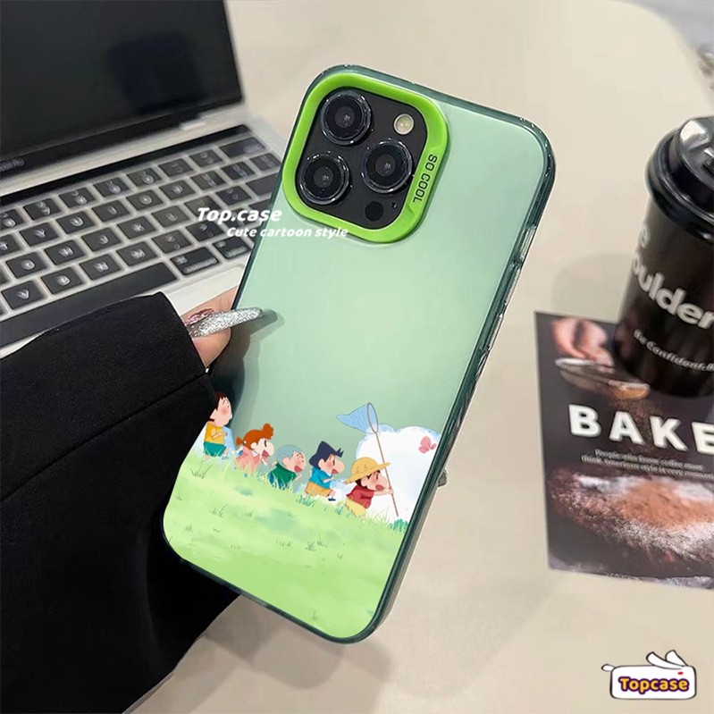 สําหรับoppo A3X A60 A79 A18 A38 A78 A15 A15s A16k A16s A17 A17k A38 A57 A58 A77 A77s A78 4G A5 A9 A53 A53 A32 2020 นุ่มสีทุ่งหญ้า