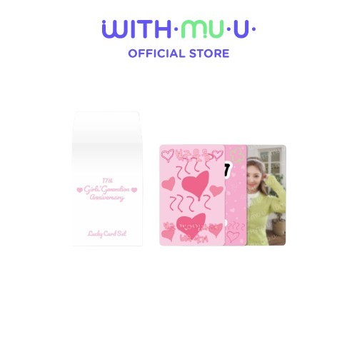 Girls Generation - 01 17TH ANNIVERSARY Lucky Card Set - 2024 Girls Generation 17TH ANNIVERSARY MD